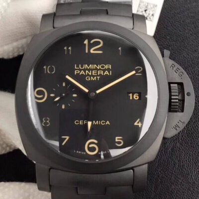 Best Replica Panerai Luminor 1950 PAM00438 GMT VS Factory Black Dial For Sale – Replica Watch Wholesale