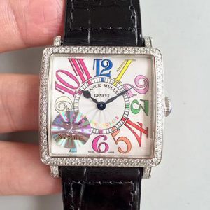 Best GF Factory Replica Watches Franck Muller Master Square 6002 M QZ D White Dial For Sale - Replica Watch Wholesale