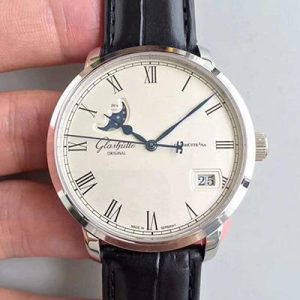 Best Replica Glashutte Senator MoonPhase 100-04-32-12-04 GF Factory White Dial For Sale - Replica Watch Wholesale