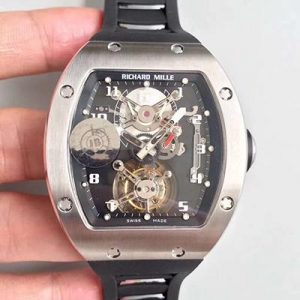 Best Replica Richard Mille RM001 Tourbillon JB Factory Black Dial For Sale - Replica Watch Wholesale