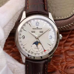 Best Replica Jaeger-LeCoultre Master Calendar 1558420 OM Factory Silver Dial For Sale - Replica Watch Wholesale