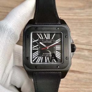 Best Replica Cartier Santos 100 XL WSSA0006 V6 Factory Black Dial For Sale - Replica Watch Wholesale