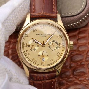 Best Replica Patek Philippe Annual Calendar 5035J Gold Dial For Sale - Replica Watch Wholesale