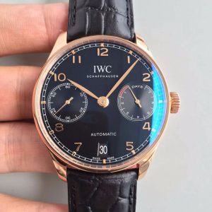 Best Replica IWC Portuguese IW500701 ZF Factory Black Dial For Sale - Replica Watch Wholesale