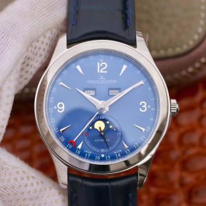Best Replica Jaeger-LeCoultre Master Calendar 1558420 Blue Dial OM Factory For Sale - Replica Watch Wholesale