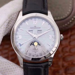 Best Replica Jaeger-LeCoultre Master Calendar 1558420 39mm OM Factory Silver Dial For Sale - Replica Watch Wholesale