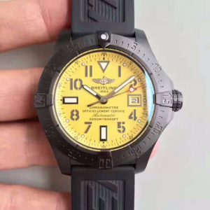 Best Replica Breitling Avenger II Seawolf A1733110/BC30/152S/A20SS.1 GF Factory Yellow Dial For Sale - Replica Watch Wholesale