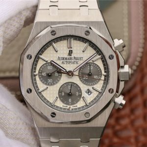 Best Replica Audemars Piguet Royal Oak Chronograph 26331ST.OO.1220ST White Dial JH Factory For Sale - Replica Watch Wholesale