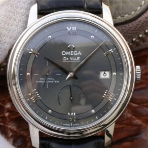 Best Replica Omega De Ville Prestige 424.13.40.21.06.001 TW Factory Gray Dial For Sale - Replica Watch Wholesale