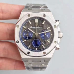 Best JH Factory Replica Audemars Piguet Royal Oak Chronograph 26331IP.OO.1220IP.01 Black Dial For Sale - Replica Watch Wholesale
