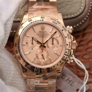 Best JH Factory Replica Watches Rolex Daytona Cosmograph 116508 Rose Gold For Sale - Replica Watch Wholesale