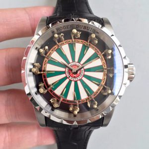 Best Replica Roger Dubuis Excalibur RDDBEX0398 Green White Table Dial For Sale - Replica Watch Wholesale