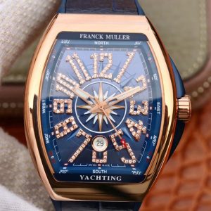 Best Replica Franck Muller Vanguard V45 25th Anniversary Blue Dial For Sale - Replica Watch Wholesale