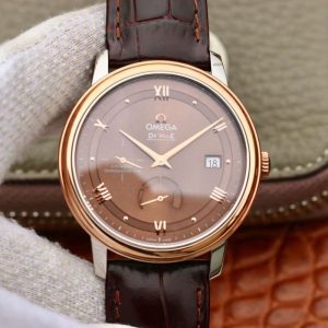 Best Replica Omega De Ville Prestige 424.23.40.20.13.001 TW Factory Brown Dial For Sale - Replica Watch Wholesale