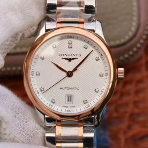 Best KY Factory Replica Watches Longines Master Collections L2.628.5.97.7 White Dial For Sale - Replica Watch Wholesale