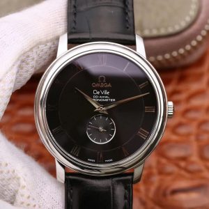 Best Replica Omega De Ville 4813.40.01 Black Dial For Sale - Replica Watch Wholesale