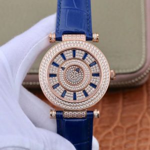 Best Replica Franck Muller Double Mystery D 3R CD 42 Rose Gold Diamond Dial For Sale - Replica Watch Wholesale