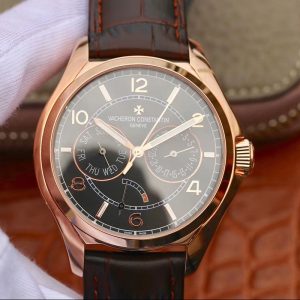 Best Replica Vacheron Constantin FiftySix Day-Date 4400E/000R/B436 Black Dial For Sale - Replica Watch Wholesale