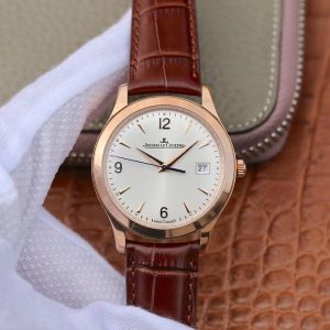 Best Replica Jaeger LeCoultre Master Control Date Q1542520 ZF Factory 18K Rose Gold White Dial For Sale - Replica Watch Wholesale