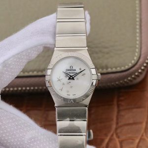 Best Replica Omega Constellation Quartz Ladies 27mm TW Factory White Dial For Sale - Replica Watch Wholesale