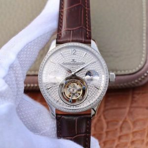 Best Replica Jaeger LeCoultre Master Complication Functions Tourbillon White Gold Diamond For Sale - Replica Watch Wholesale