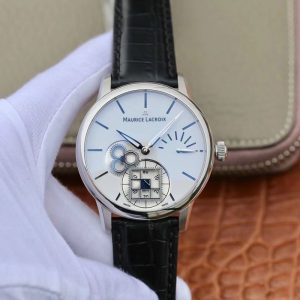 Best Replica Maurice Lacroix Masterpiece MP7158-SS001-301-1 AM Factory White Dial For Sale - Replica Watch Wholesale