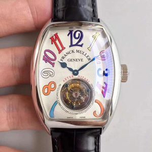 Best Replica Franck Muller Crazy Color Dreams Tourbillon 8880 White Dial For Sale - Replica Watch Wholesale