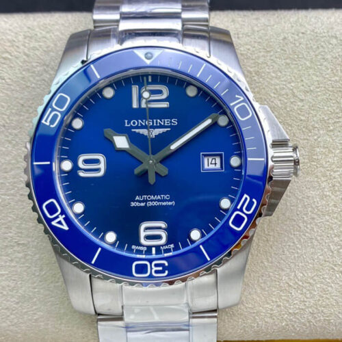 Best Replica Longines HydroConquest L3.841.4.96.6 ZF Factory Blue Dial For Sale - Replica Watch Wholesale