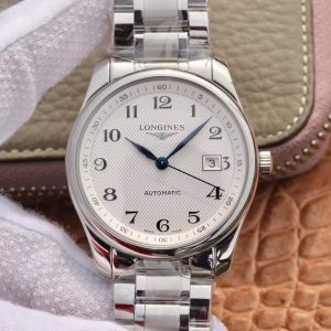 Best V9 Factory Replica Longines Master Collection L2.793.4.78.6 White Dial For Sale - Replica Watch Wholesale