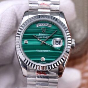 Replica Best Rolex President Day Date 18038 Malachite Green Dial For Sale - Replica Watch Wholesale