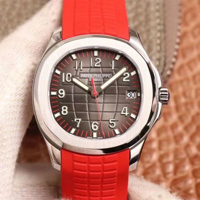 Best ZF Factory Replica Patek Philippe Aquanaut 5167A-012 Singapore Edition Red Strap For Sale – Replica Watch Wholesale