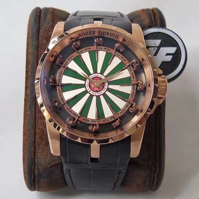 Best ZF Factory Replica Roger Dubuis Excalibur RDDBEX0398 Knights of the Round Table II Rose Gold Dial For Sale – Replica Watch Wholesale