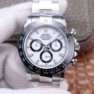 Best Noob Factory Replica Rolex Cosmograph Daytona M116500LN-0001 White Dial For Sale - Replica Watch Wholesale
