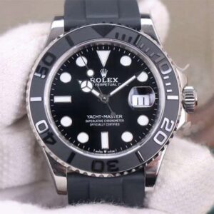 Best VS Factory Replica Rolex Yacht Master M226659-0002 Black Strap For Sale - Replica Watch Wholesale