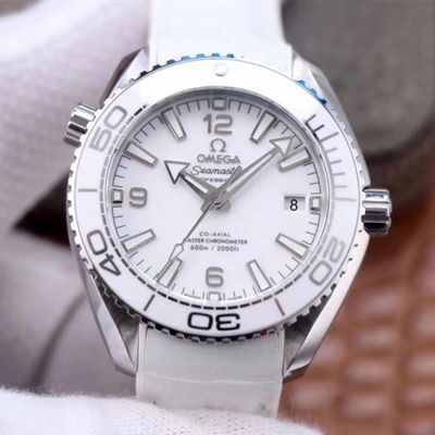 BestVS Factory Replica Omega Seamaster 215.33.40.20.04.001 Planet Ocean 600M White Strap For Sale – Replica Watch Wholesale