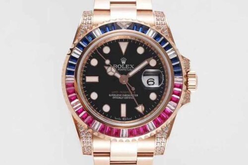 Replica Best Rolex GMT Master II 116759 SAru Black Dial For Sale - Replica Watch Wholesale