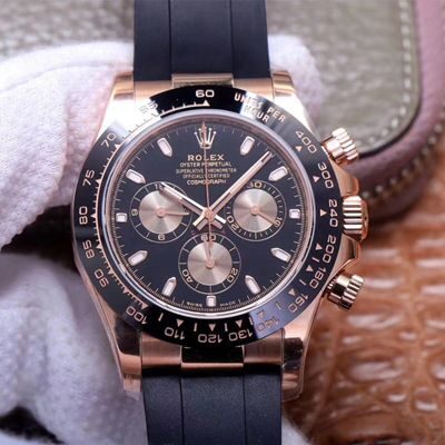 Best Noob Factory Replica Rolex Daytona M116515LN-0017 Black Strap For Sale – Replica Watch Wholesale