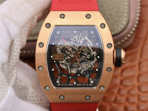 Best KV Factory Replica Richard Mille RM035 Americas Red Strap For Sale - Replica Watch Wholesale