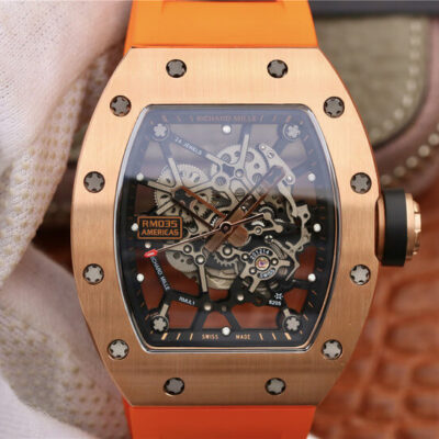 Best KV Factory Replica Richard Mille RM035 Americas Rose Gold Case For Sale – Replica Watch Wholesale