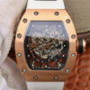 Best KV Factory Replica Richard Mille RM035 Americas White Strap For Sale - Replica Watch Wholesale