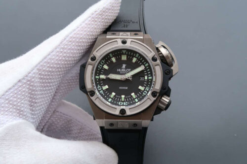 Best V6 Factory Replica Hublot King Power Oceanographic 731.NX.1190.RX Titanium Case For Sale - Replica Watch Wholesale
