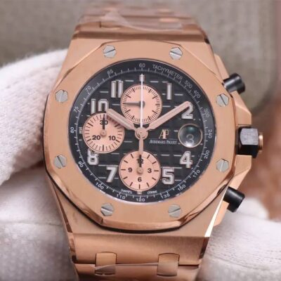Best JF Factory Replica  Audemars Piguet Royal Oak Offshore 26470O Black Dial For Sale – Replica Watch Wholesale