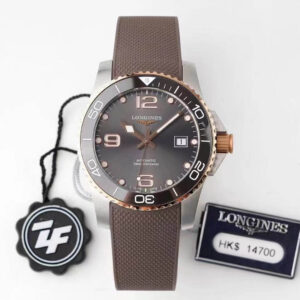 Best ZF Factory Replica Longines Concas L3.781.3.78.9 Grey Strap For Sale - Replica Watch Wholesale