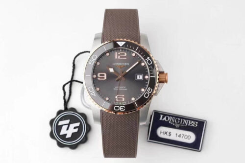 Best ZF Factory Replica Longines Concas L3.781.3.78.9 Grey Strap For Sale - Replica Watch Wholesale