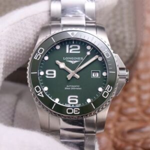 Best ZF Factory Replica Longines Hydroconquest L3.781.4.06.6 Green Dial For Sale - Replica Watch Wholesale