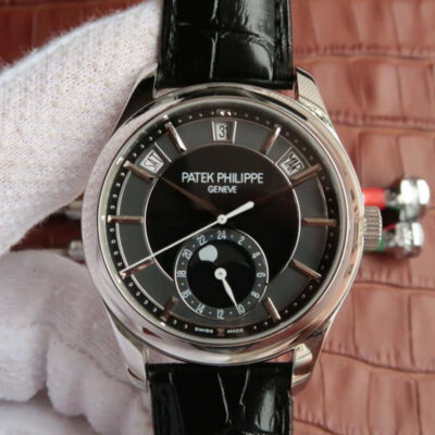 Best KM Factory Replica Patek Philippe Annual Calendar 5205R-001 Cowhide Strap For Sale – Replica Watch Wholesale