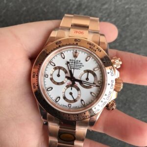 Best Noob Factory Replica Rolex Daytona m116505-0010 White Dial For Sale - Replica Watch Wholesale