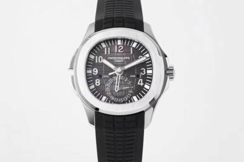 Best ZF Factory Replica Patek Philippe Aquanaut 5164A-001 Black Strap For Sale - Replica Watch Wholesale