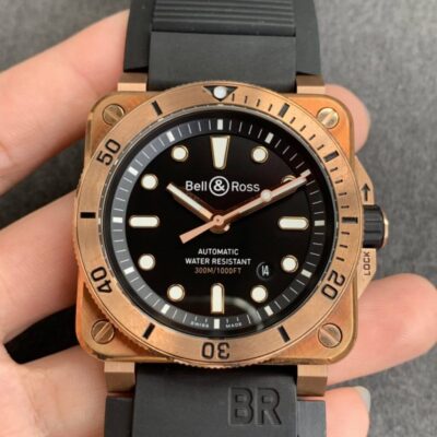 Replica Best Bell & Ross BR03-92 Diver Gold Case For Sale – Replica Watch Wholesale
