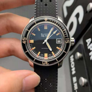 Best ZF Factory Replica Blancpain Fifty Fathoms Barakuda 5008B 1130 B52A Black Strap For Sale - Replica Watch Wholesale